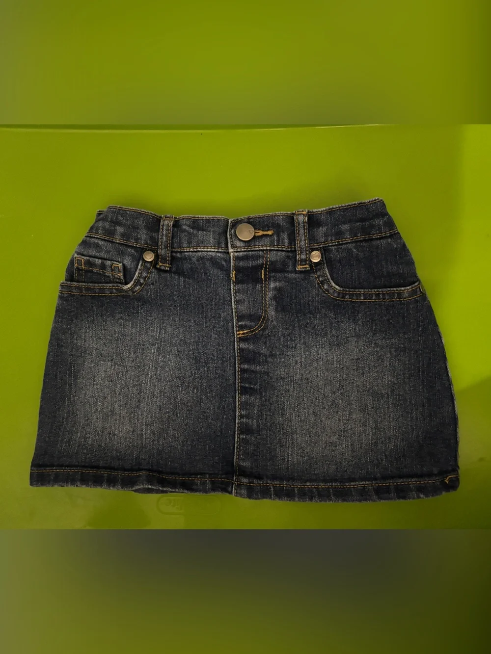The Children's Place Dark Blue Denim Mini Skirt